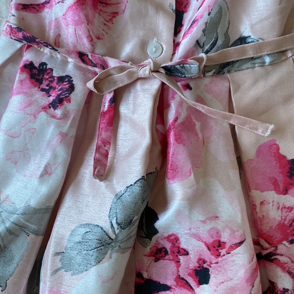 Sweet Heart Rose Floral Pink Sleeveless Dress Size 24 Months - Picture 9 of 11